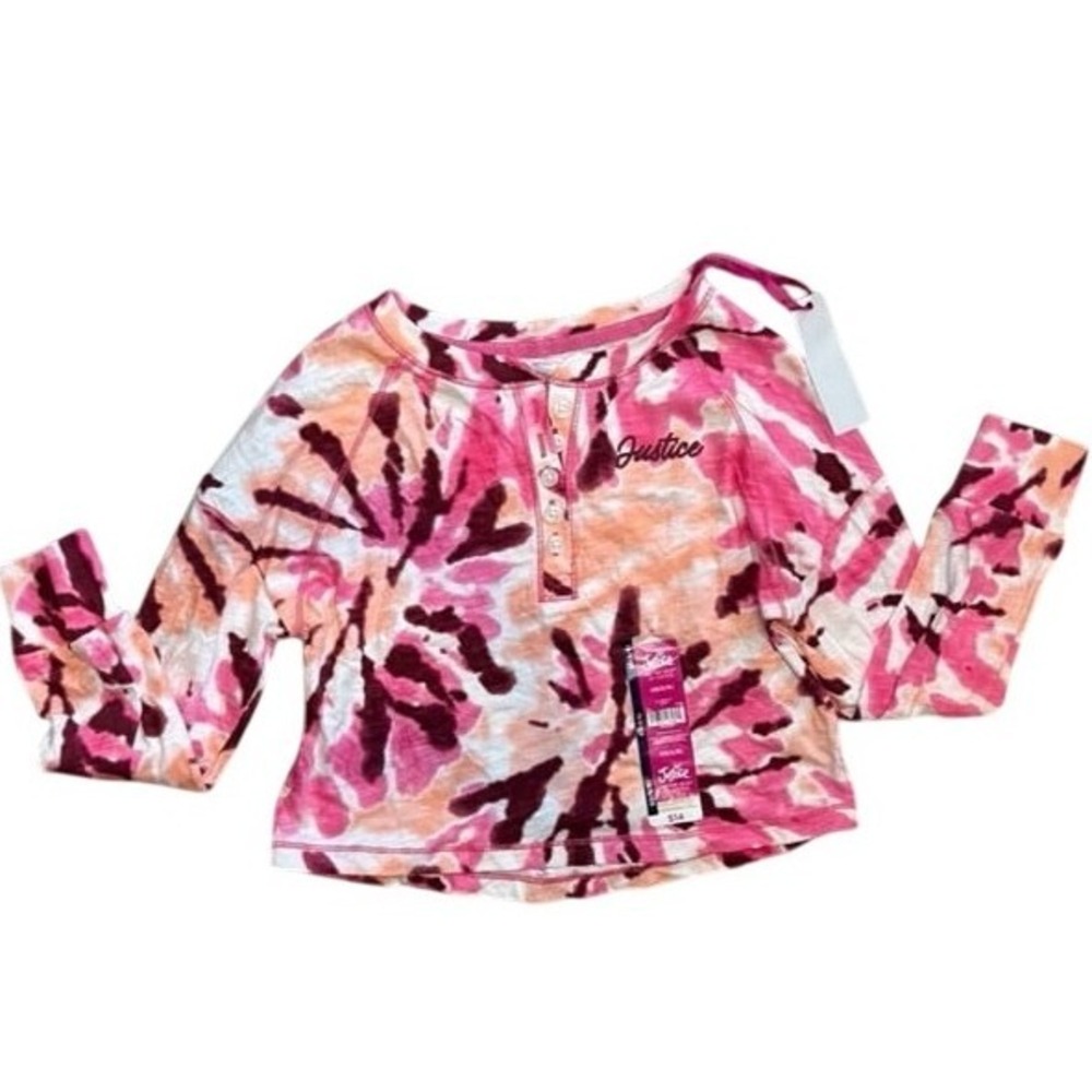 New With Tags! Justice Tie Dyeβ XS Crop Top